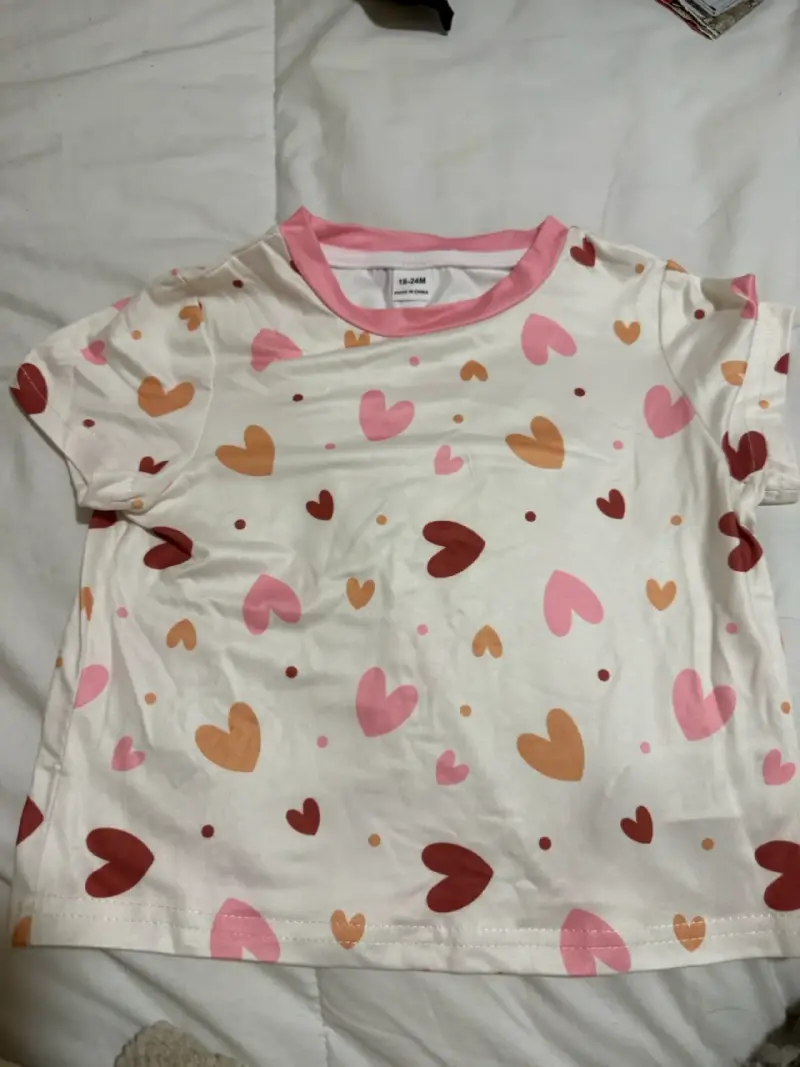 Pack de Poleras Infantiles con Estampados shein - 4