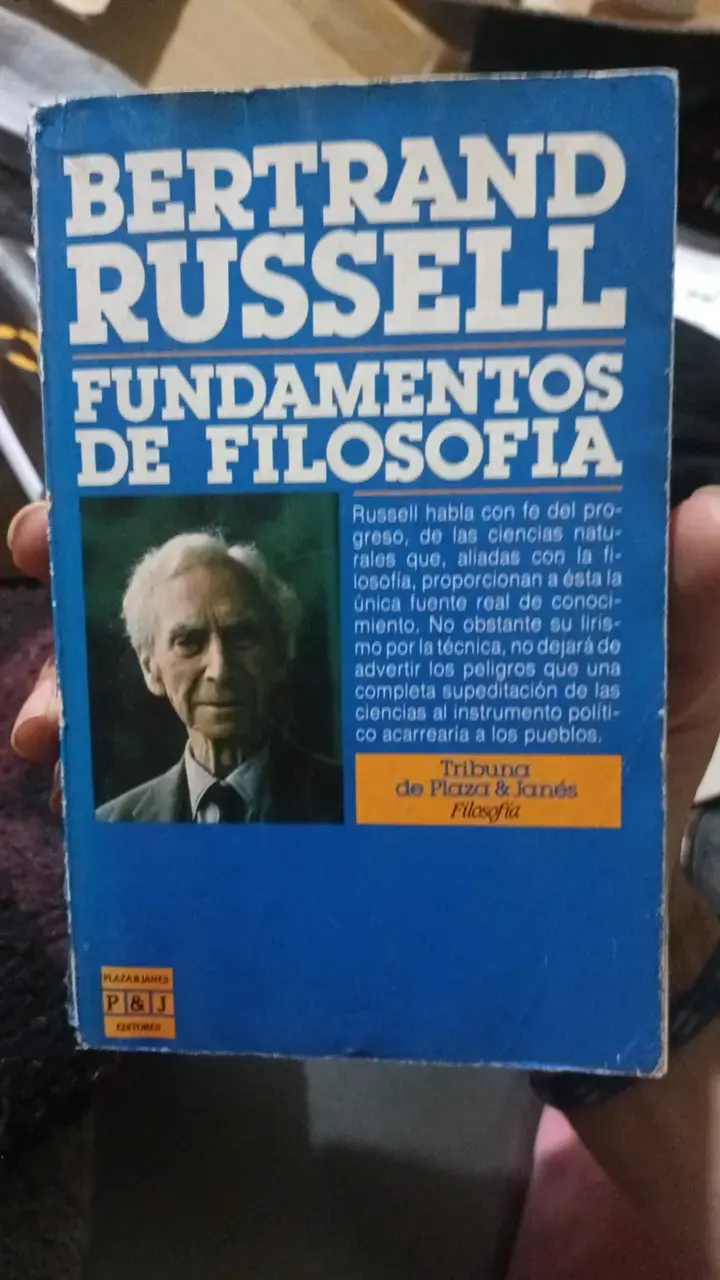 Fundamentos de Filosofía de Bertrand Russell - 1