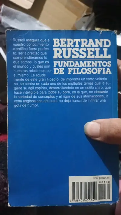 Fundamentos de Filosofía de Bertrand Russell - miniatura 2