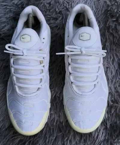 Zapatillas deportivas blancas Nike Air Max tn - miniatura 1