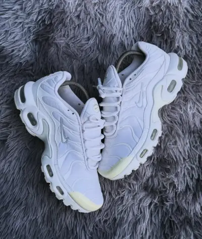 Zapatillas deportivas blancas Nike Air Max tn - miniatura 2