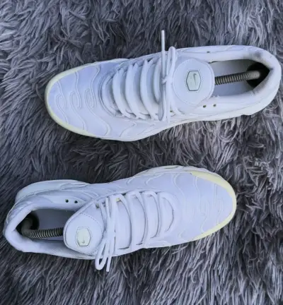 Zapatillas deportivas blancas Nike Air Max tn - miniatura 6