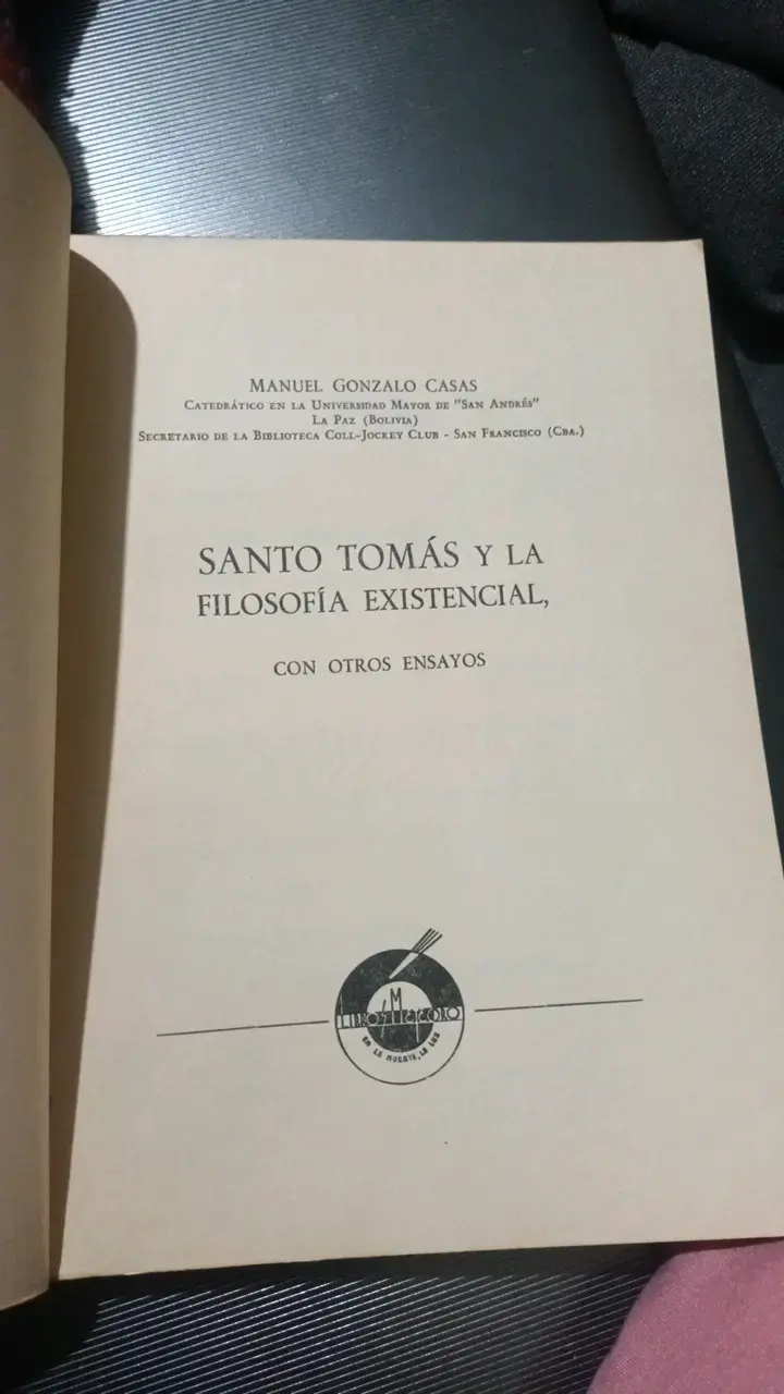 Santo Tomás y la Filosofía Existencial - 2