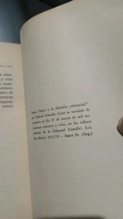 Santo Tomás y la Filosofía Existencial - miniatura 5