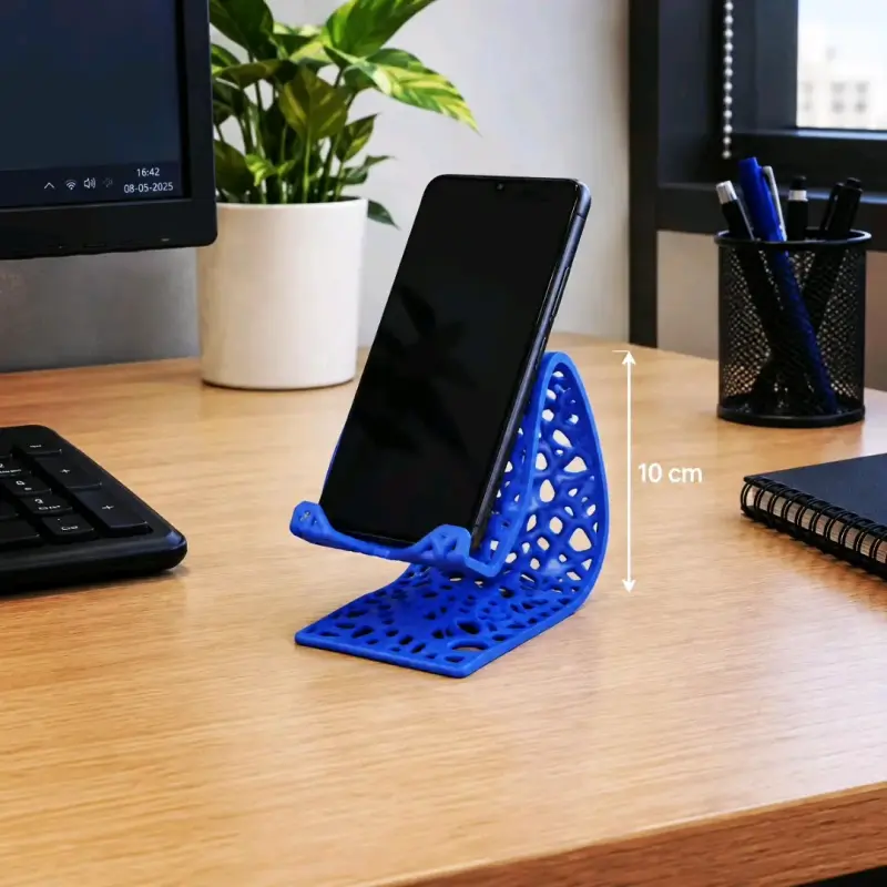 Soporte de Celular Azul para escritorio - 1