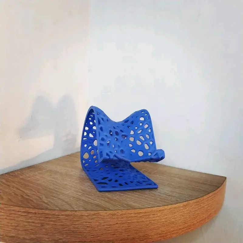 Soporte de Celular Azul para escritorio - 2