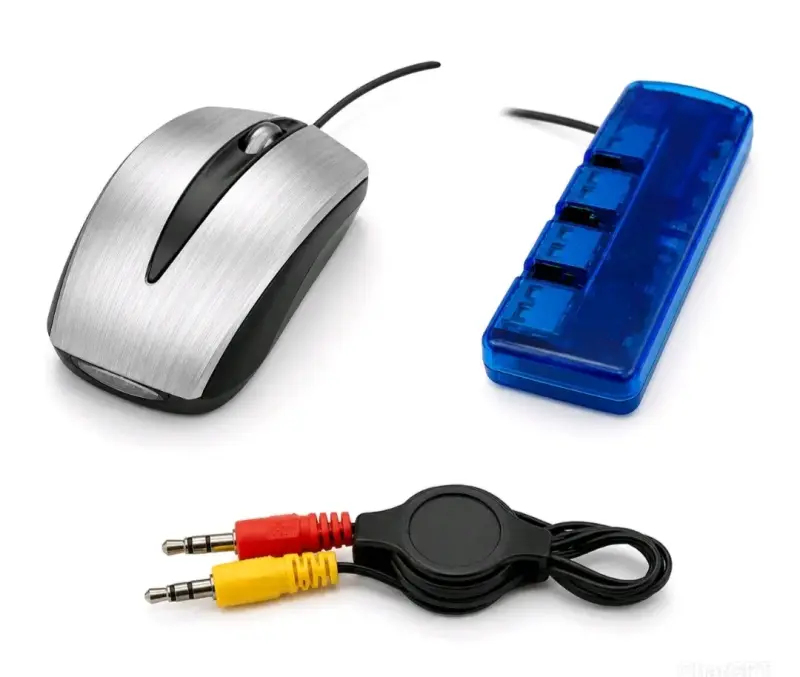 Set de Rato Óptico y USB Hub 4 Puertos - 2