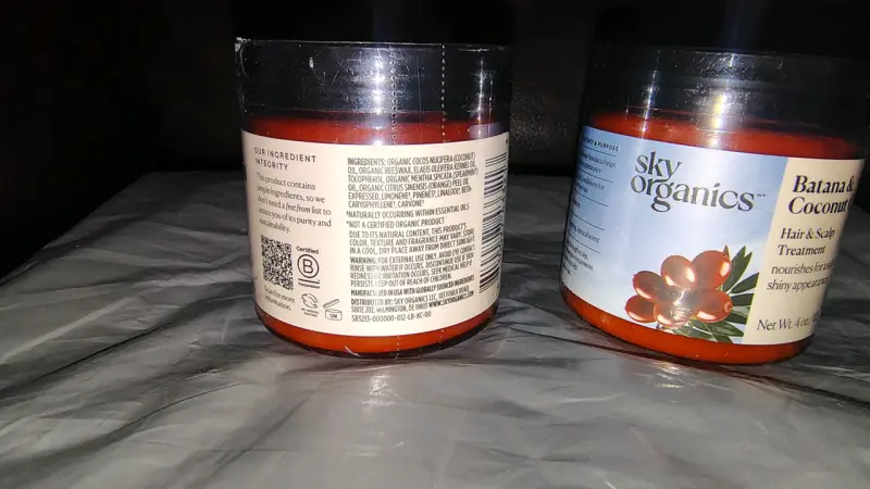 Tratamiento Capilar Sky Organics Batana y Coco - 2