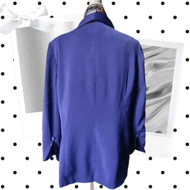 Blazer morado mujer, semi formal - 2