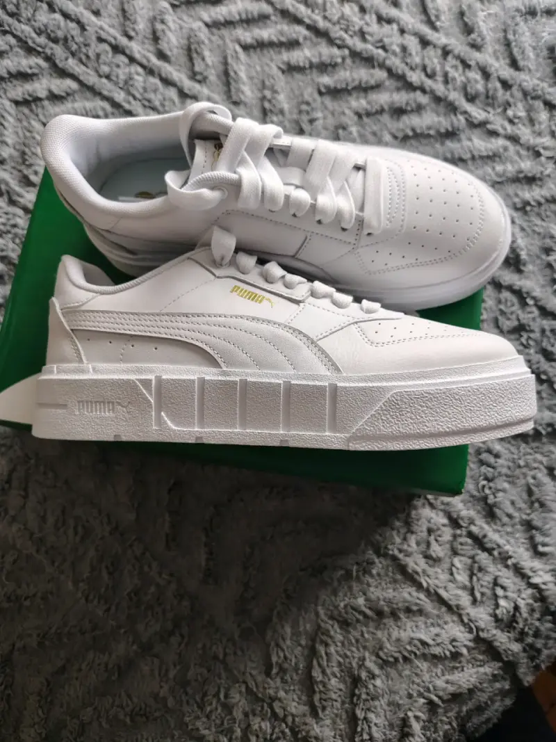 Zapatillas blancas Puma Cali Court para mujer - 1