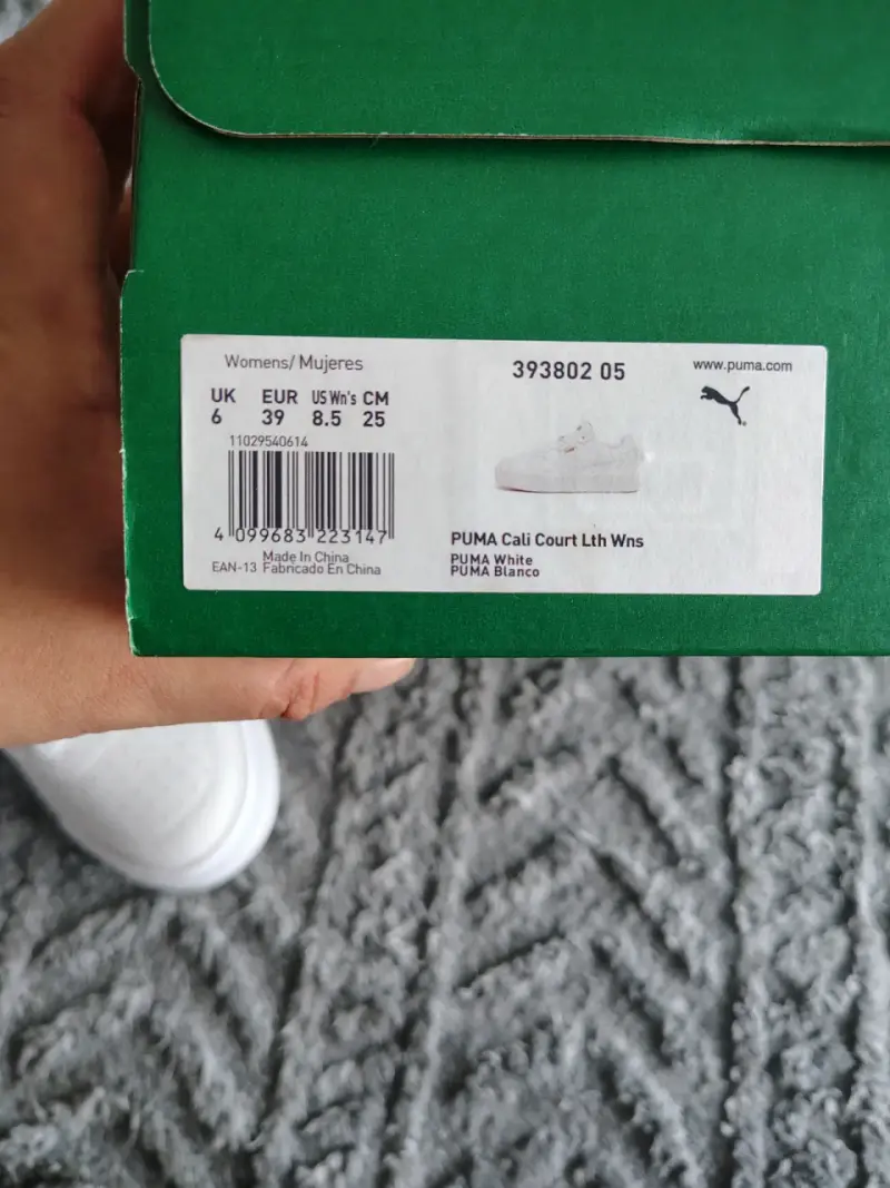 Zapatillas blancas Puma Cali Court para mujer - 4