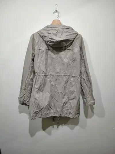 Parka Beige con Capucha para Mujer - miniatura 4