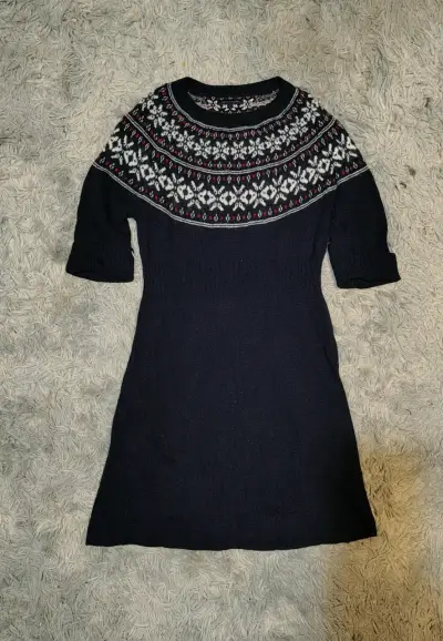 Vestido de punto Tommy Hilfiger con diseño nórdico - miniatura 1