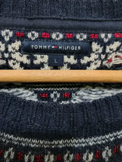Vestido de punto Tommy Hilfiger con diseño nórdico - miniatura 3