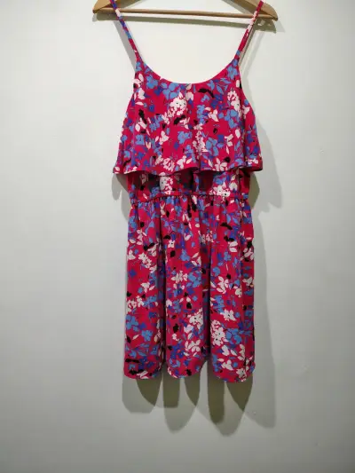 Vestido floral sin mangas Elle para mujer - miniatura 1