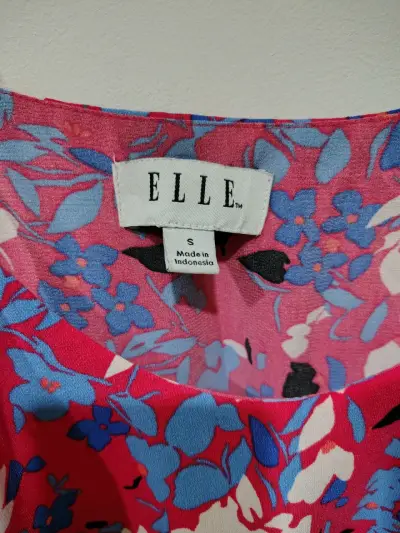 Vestido floral sin mangas Elle para mujer - miniatura 3