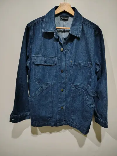 Chaqueta de mezclilla azul - miniatura 1
