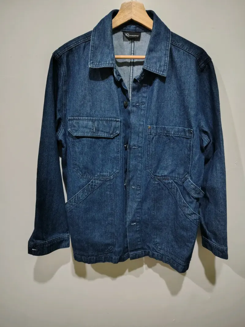 Chaqueta de mezclilla azul - 3