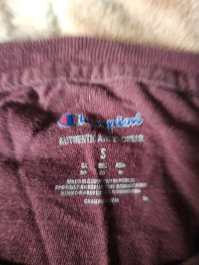 Polera Champion burdeos para hombre - 2
