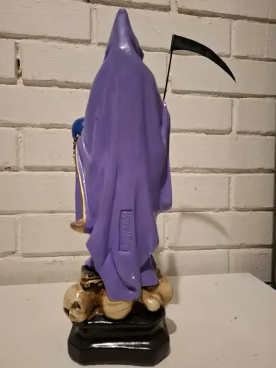 Figura de Santa Muerte Morada 43 cm - miniatura 5