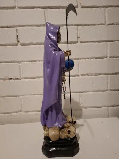 Figura de Santa Muerte Morada 43 cm - miniatura 6