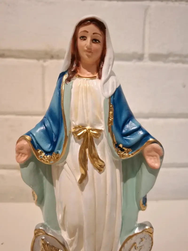 Figura de la Virgen María Medalla Milagrosa - 2
