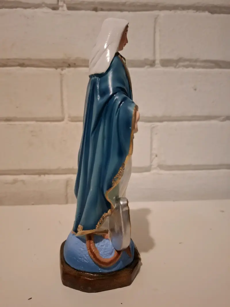Figura de la Virgen María Medalla Milagrosa - 5