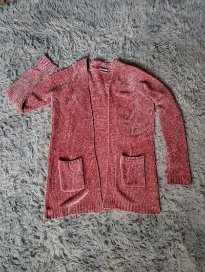 Cardigan de punto rosa Sybilla talla M - miniatura 1