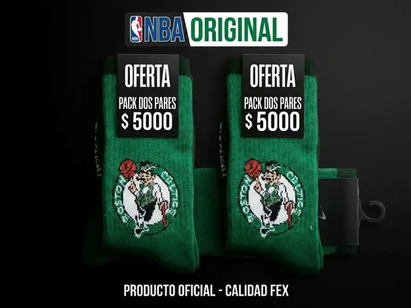 Calcetines NBA Boston Celtics y Los Angeles Lakers - 4
