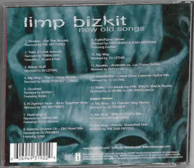Limp Bizkit - New Old Songs (CD) - miniatura 2