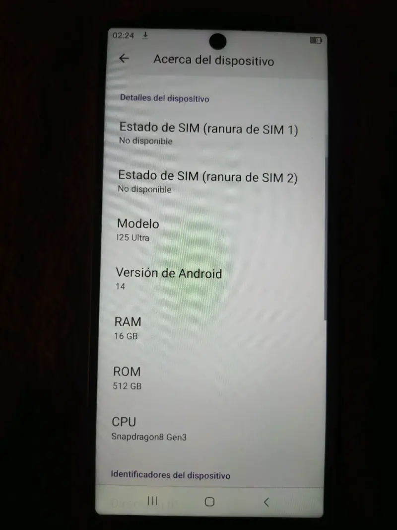 Smartphone I25 Ultra con 16GB RAM y Snapdragon - 2