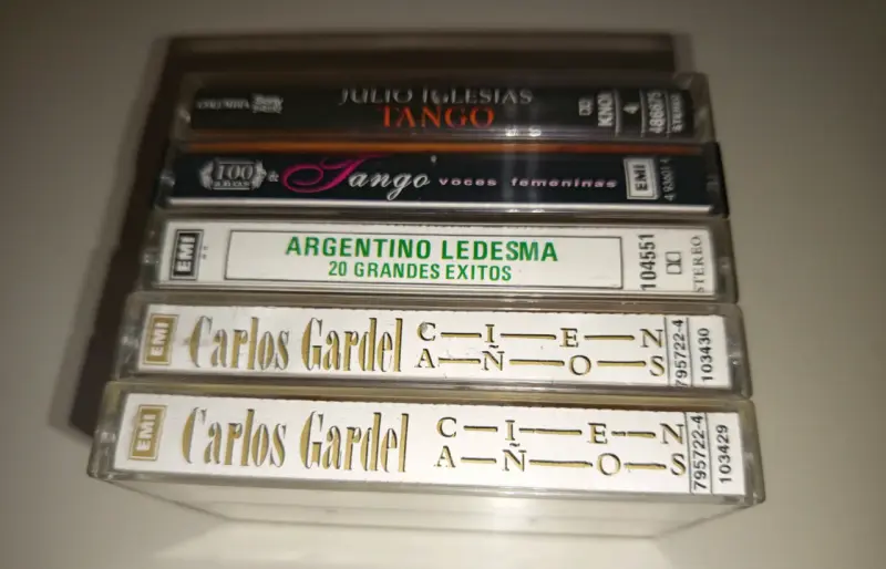 Cassettes original de Tango y Grandes Éxitos - 4