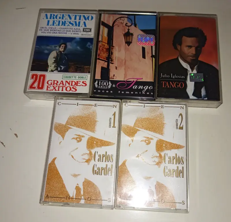 Cassettes original de Tango y Grandes Éxitos - 6