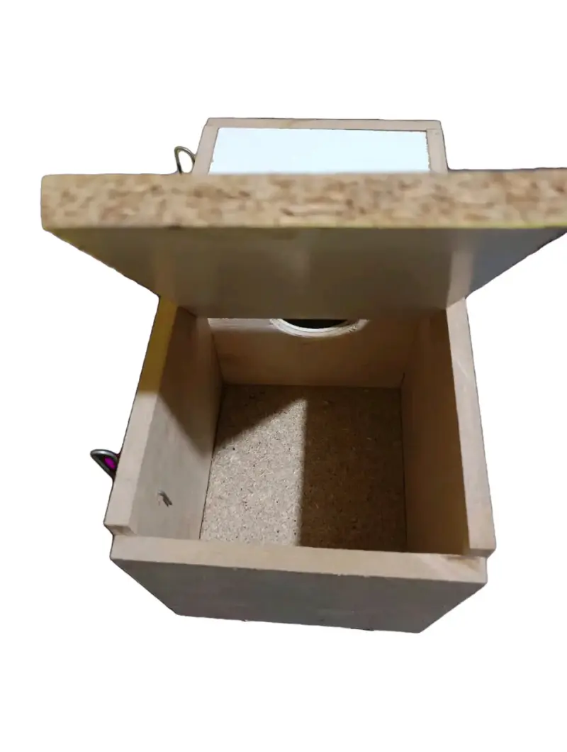 Nido de Madera para Inseparables ( Agapornis) - 3