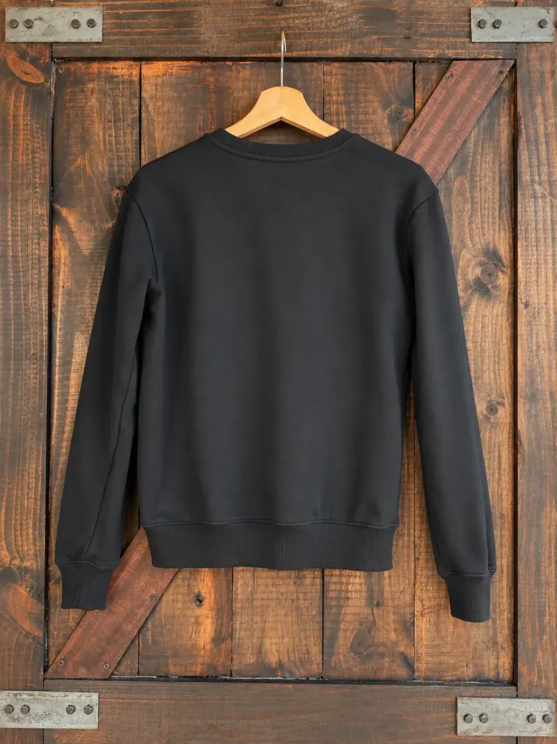 Polerón negro de algodón Prada unisex - 2