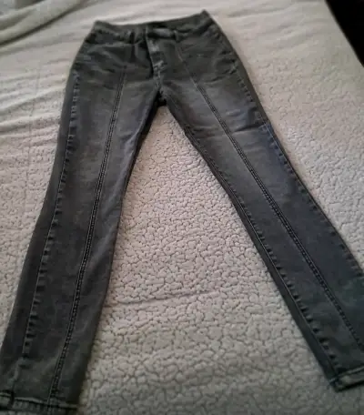 Jeans Alaniz gris oscuro para mujer - miniatura 1