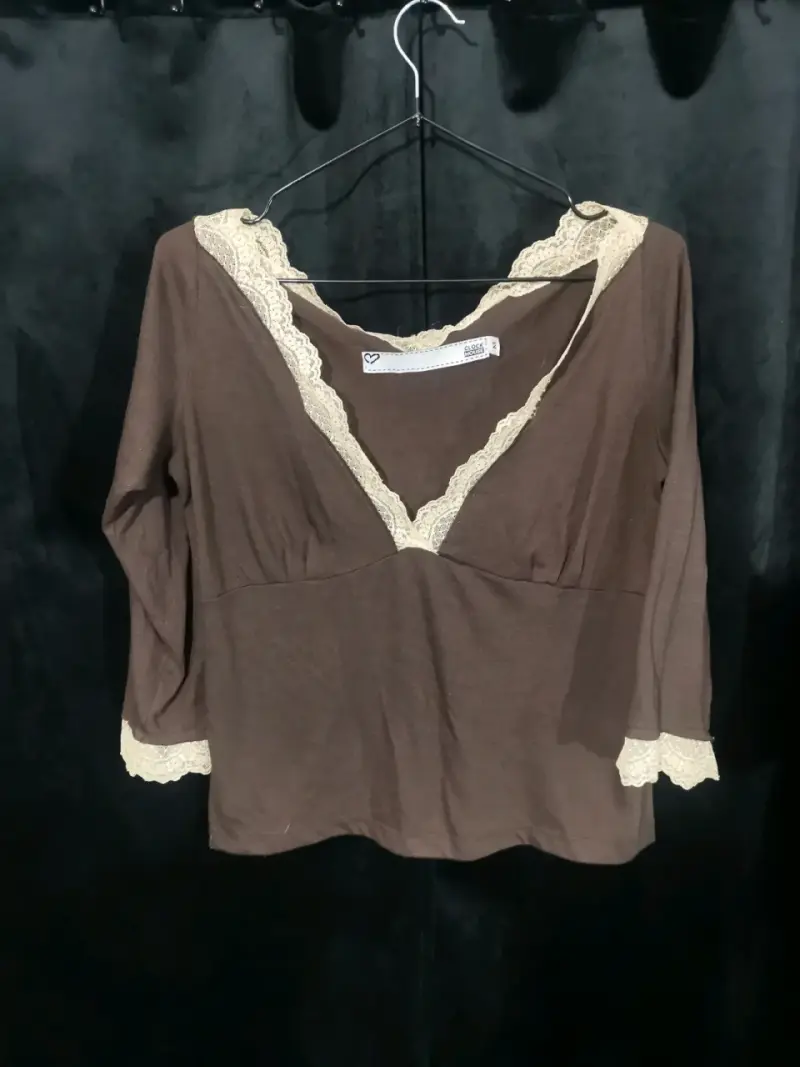 Blusa Talla M con Encaje para Mujer Clockhouse - 2