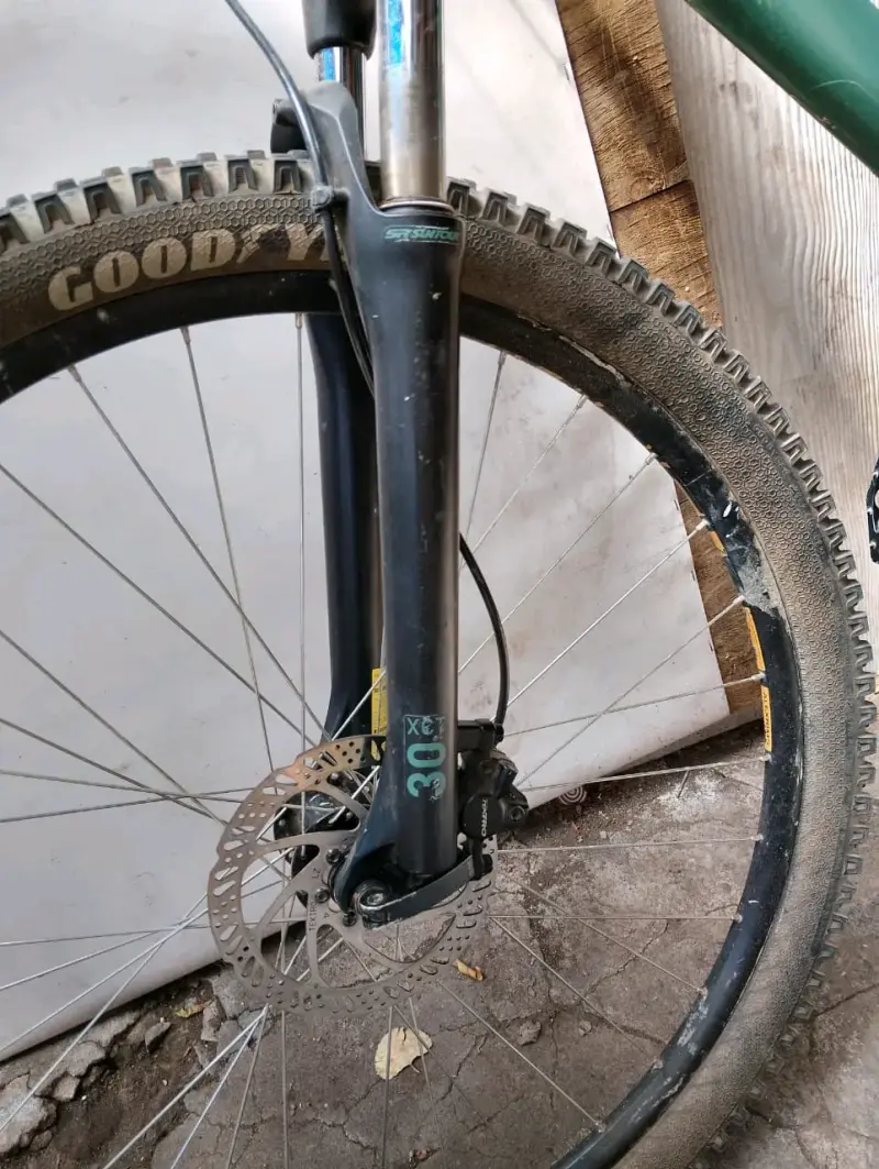Bicicleta de montaña Cube Aim Pro verde - 2