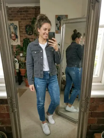 UMBRALE Chaqueta de mezclilla con tachas - miniatura 6