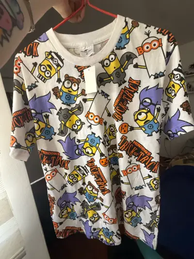 Polera Minions Trick or Treat / Halloween L - miniatura 1