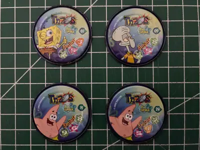 Colección de Tazos Bob Esponja - miniatura 2
