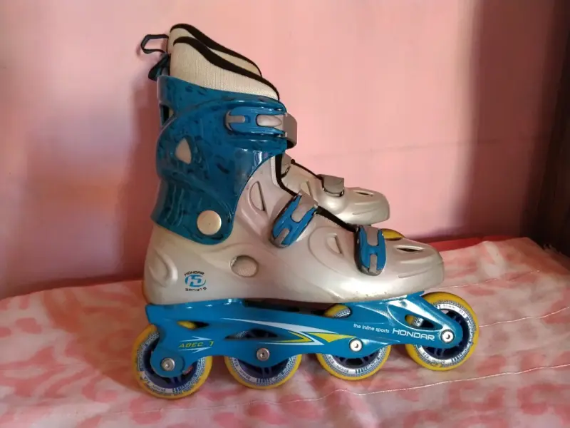 Patines en línea Hondar azules con ruedas 80mm - 2