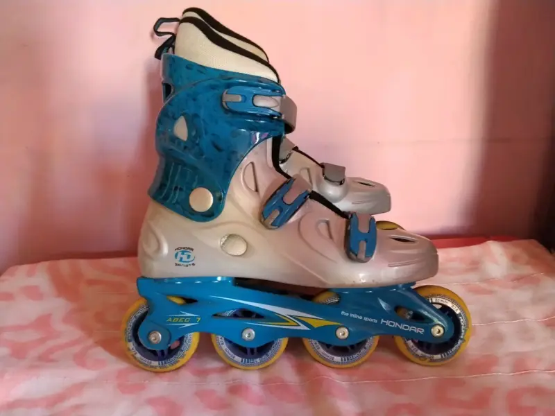 Patines en línea Hondar azules con ruedas 80mm - 3