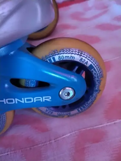 Patines en línea Hondar azules con ruedas 80mm - miniatura 6