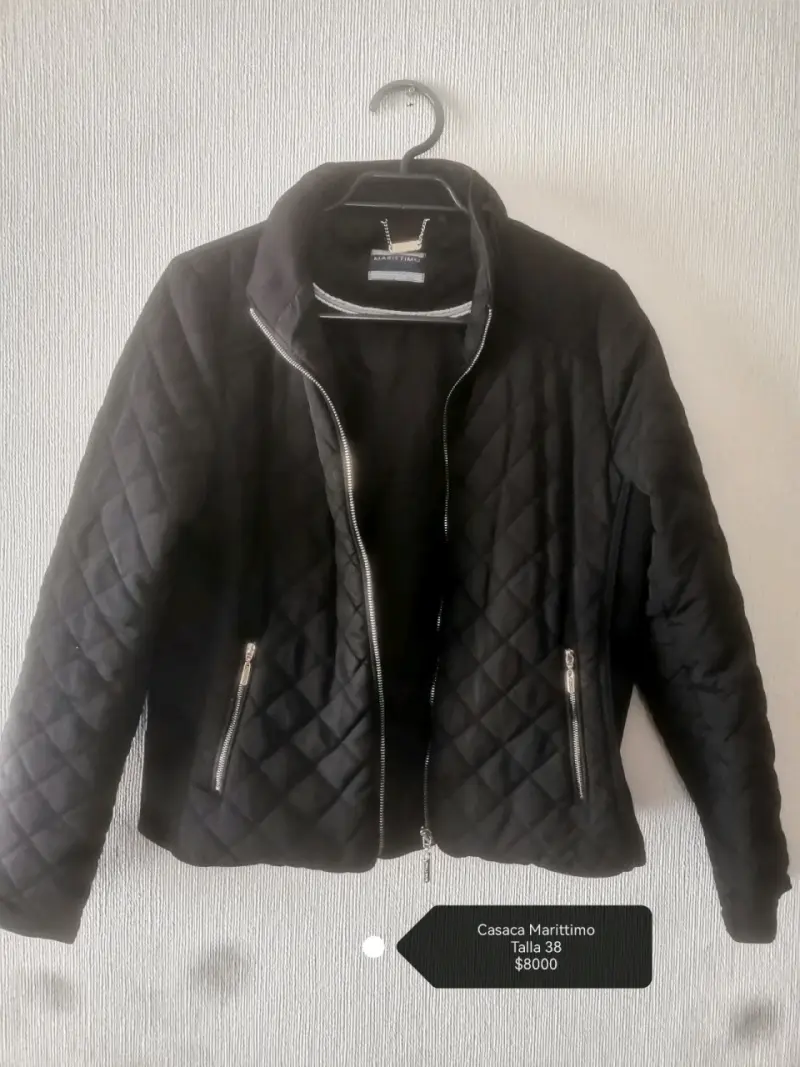 Chaqueta acolchada negra Marittimo talla 38