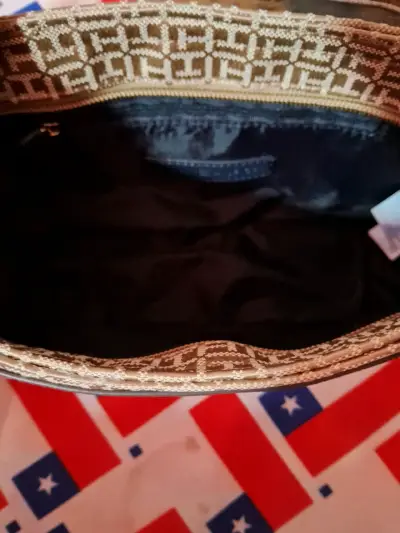 Cartera Tommy Hilfiger Beige y Marrón - miniatura 2