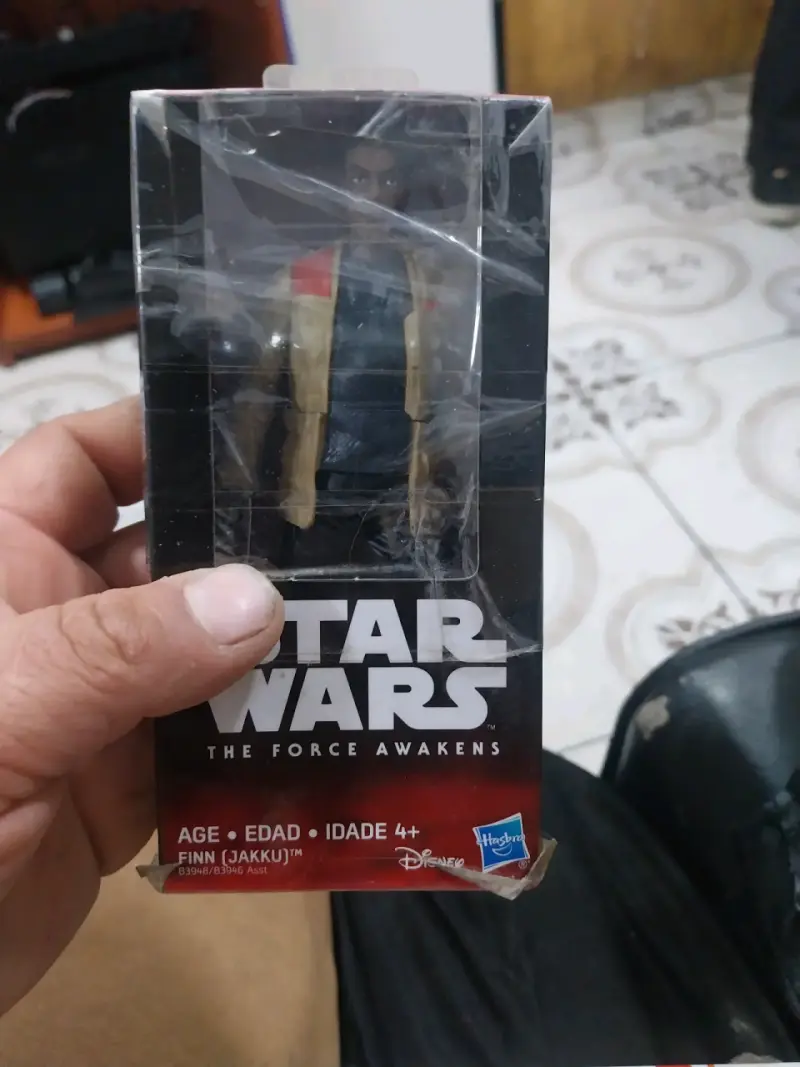 Figura de acción Star Wars Finn y Stormtrooper - 1