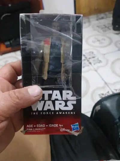 Figura de acción Star Wars Finn y Stormtrooper - miniatura 1