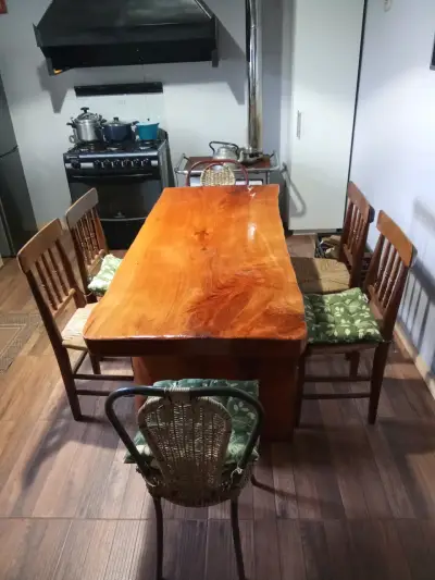 Mesa rústica de Rauli - miniatura 2