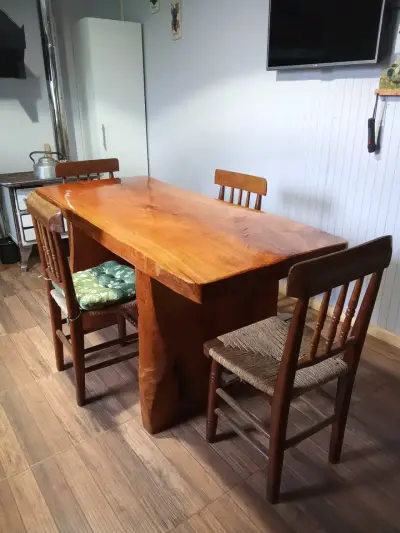 Mesa rústica de Rauli - miniatura 4
